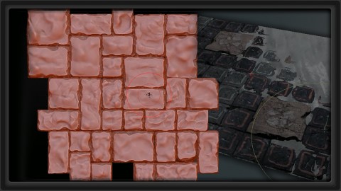 Sculpt and Create Tileable Textures in 3d with ZBrush