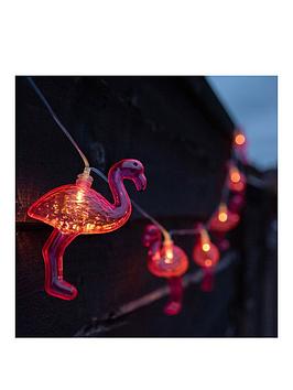 Gardenwize Solar String Lights - Flamingo Led