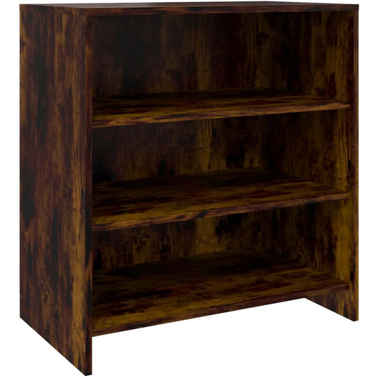 Sideboard Smoked Oak 70x40.5x75 cm Engineered Wood Vidaxl Brown