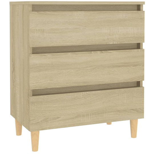 Sideboard Sonoma Oak 60x35x69 cm Engineered Wood Vidaxl Brown