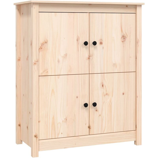 Sideboard 83x41.5x100 cm Solid Wood Pine vidaXL - Brown