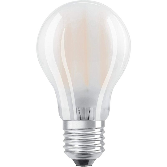 Led Light, Classic Shape Bulb with Screw Base: 4W E27 Replacement, Frosted, 2700K, Pack of 2