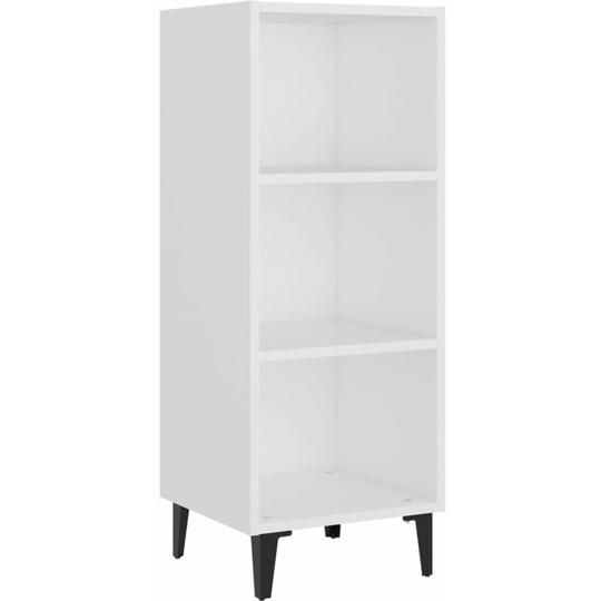 Sideboard White 34.5x32.5x90 cm Engineered Wood Vidaxl White