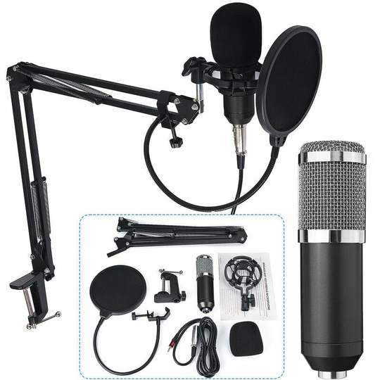 RODD Condenser Microphone Pro Studio Kit 70 dB