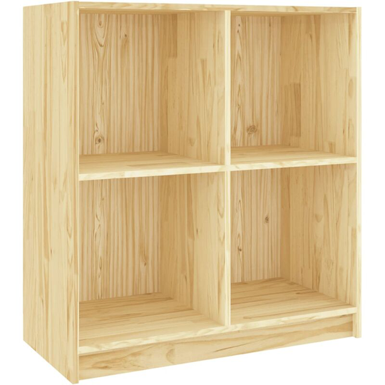 Sideboard 70x33x76 cm Solid Pinewood Vidaxl Brown