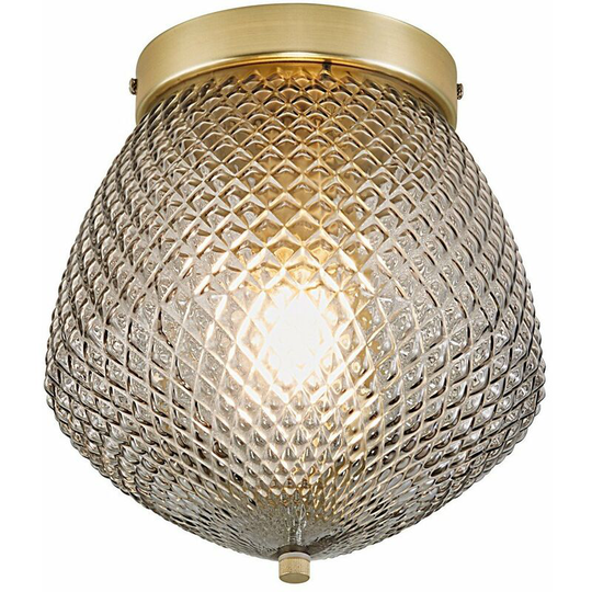 Nordlux Orbiform Globe Ceiling Light Brass, E27