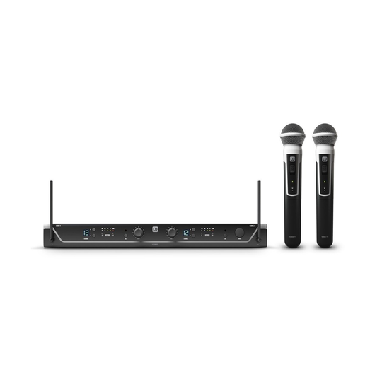 LD Systems U308 HHD 2 Dual Handheld Wireless Microphone System