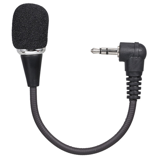 Superseller - Mini Flexible Microphone 3.5MM Microphone Omni-Directional Condenser Microphone Superb Sound for Audio and Video Recording Black