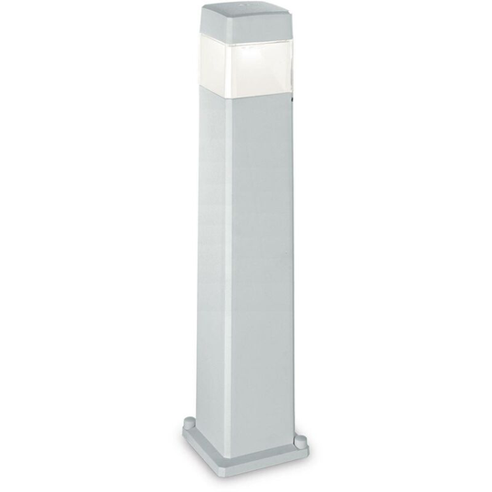 Ideal Lux Lighting - Ideal Lux Elisa - 1 Light Outdoor Bollard Light Grey IP44