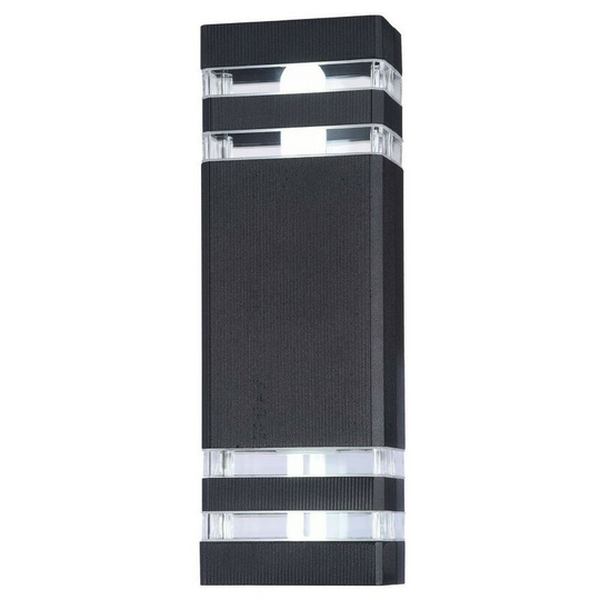 Unter den Linden Unter Den Linden Wall Lamp Black, 2 Light IP54, E27