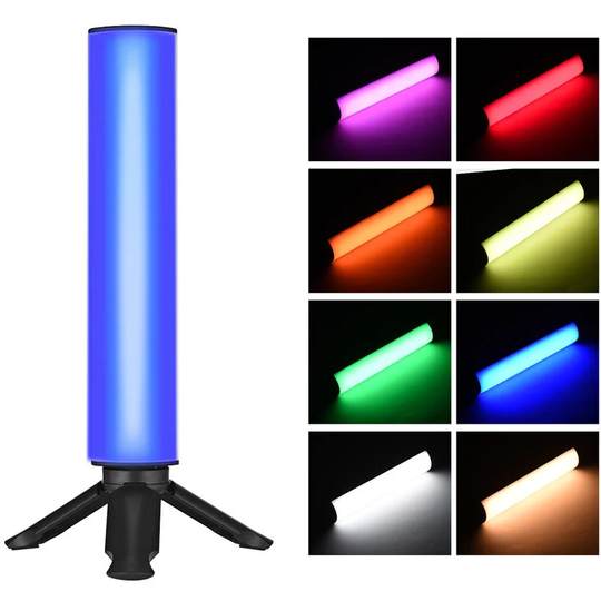 Andoer W200RGB Portable LED Video Light Rechargeable RGB Fill Light