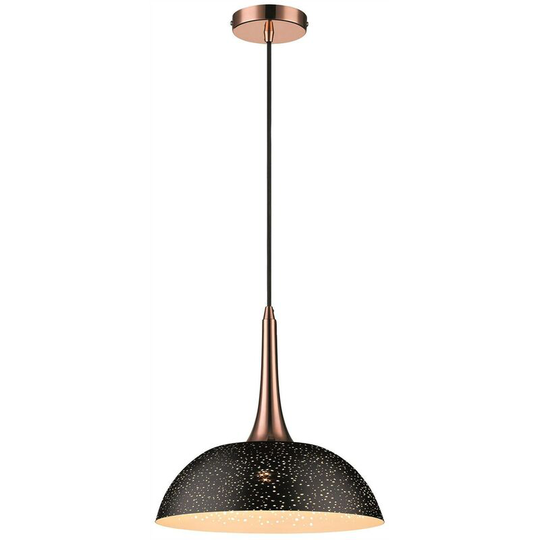 17springlighting - cambridge L30 1-Light Matte Black Pendant