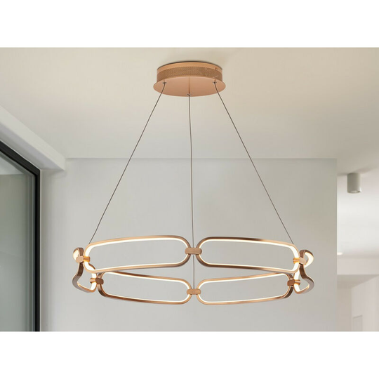 Schuller Lighting Uk - Schuller Colette - Integrated led Pendant Light, Rose Gold