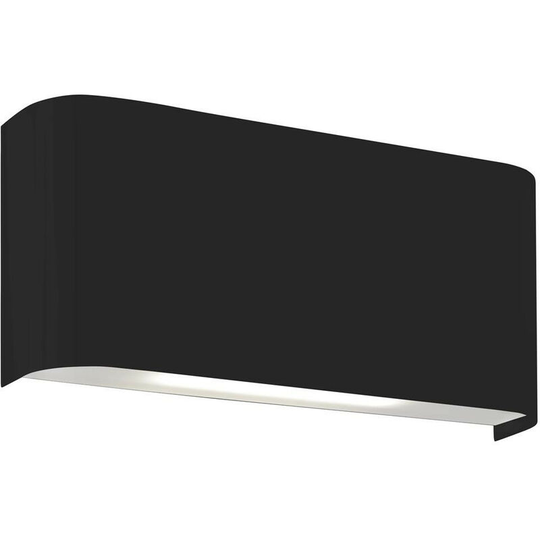 Searchlight Match Box Wall Light led 2 Light 10W Black Up/Downlight 3000K