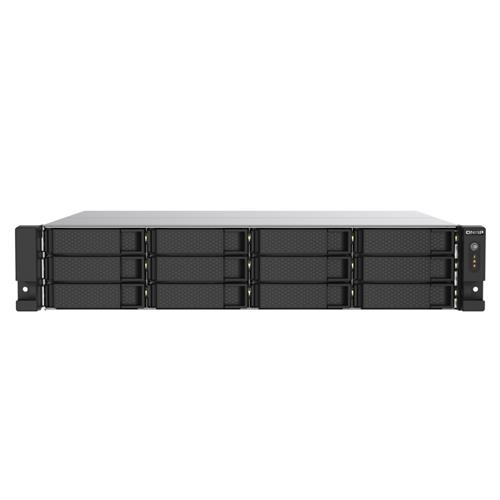 QNAP TS-1273AU-RP-8G NAS/storage server Rack (2U) Ethernet LAN Aluminium Black V1500B