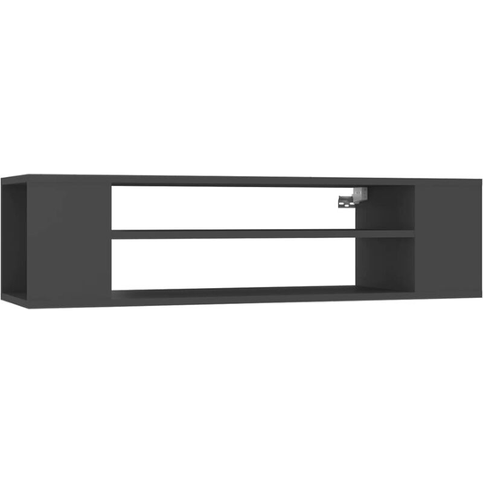 Hanging tv Cabinet Grey 100x30x26.5 cm Engineered Wood Vidaxl Grey