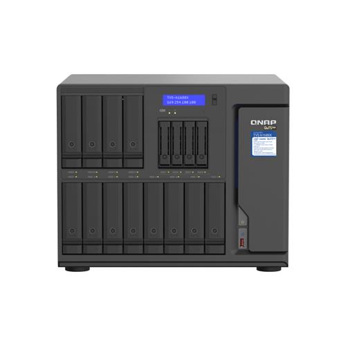 QNAP TVS-h1688X NAS Tower Ethernet LAN Black W-1250