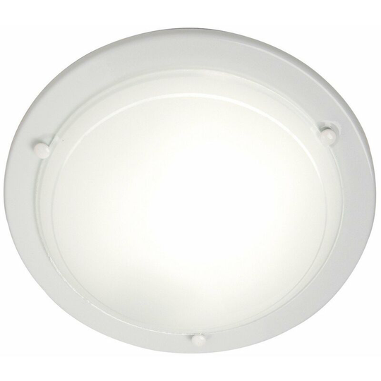 Nordlux Spinner Flush Ceiling Light White, E27