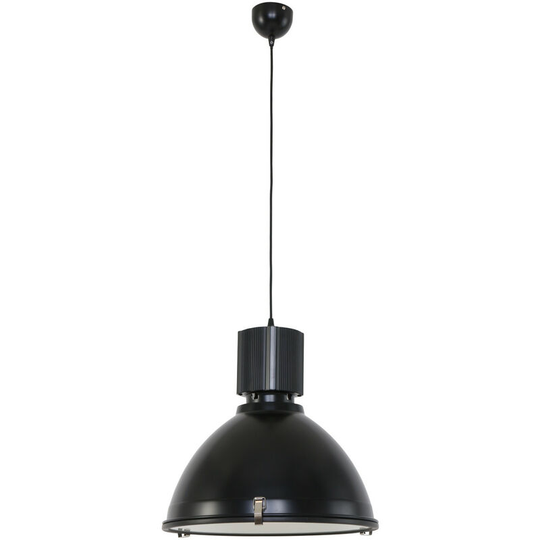 Sienna War Beer Dome Pendant Ceiling Lights Black Matt, Metal, Glass Matt