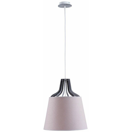 Keter Lucio Dome Pendant Ceiling Light Pink, 38cm, 1x E27