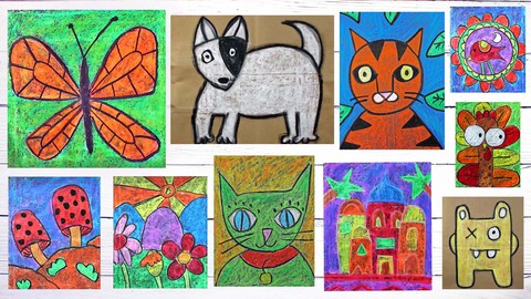 Oil Pastel Painting: Art Projects & Techniques for Beginners