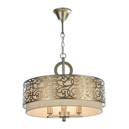 Maytoni Lighting - Venera Cylindrical Ceiling Pendant Lamp Brass, 3 Light, E14