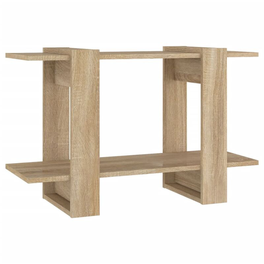 Book Cabinet/Room Divider Sonoma Oak 80x30x51 cm Vidaxl Brown