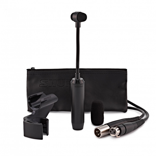 Shure PGA98D Cardioid Condenser Drum Microphone with XLR Cable - Nearly New