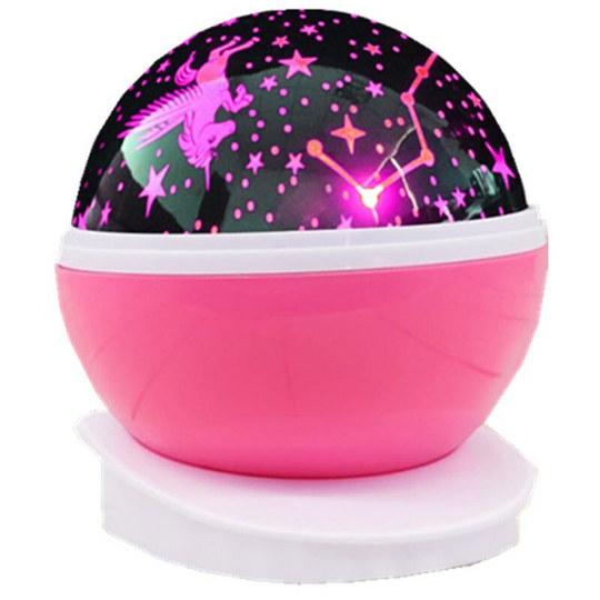 Thsinde - Starry Sky Projector Light - Pink Dimmable, Cosmic and Oceanic Projection Theme