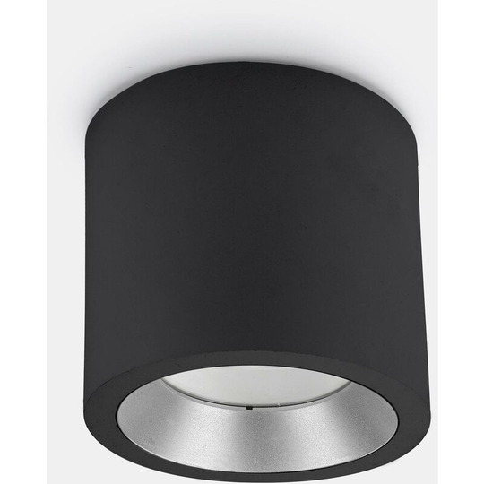 Leds-C4 Cosmos - Outdoor led Surface Mounted Ceiling Light Black 16.8cm 2526lm 3000K IP65