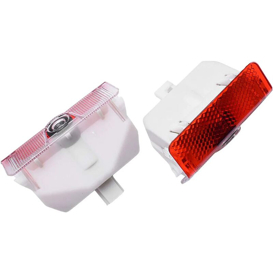 2 Pcs Car Logo Projection led Projector Door Ghost Shadow Light Lamp for welcome light (For 2GM)