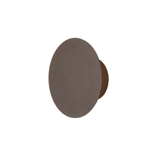 Magnetic Base Wall Lamp, 12W led 3000K 498lm, 15cm Round, Coffee - Luminosa Lighting