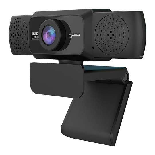S5 1080P Computer Camera Built-in 8m Sound-absorbing Microphone Web Camera with Adjustable Degrees for Laptop Desktop tv Box - Hxsj