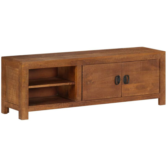 Devenirriche - tv Cabinet 120x40x30 cm Solid Mango Wood - Brown