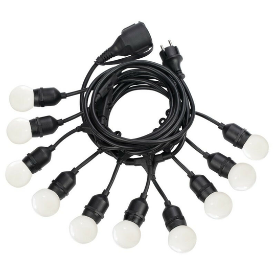 Ideal Lux Lighting - Ideal Lux Outdoor Display Hanging Lights Black IP44, E27