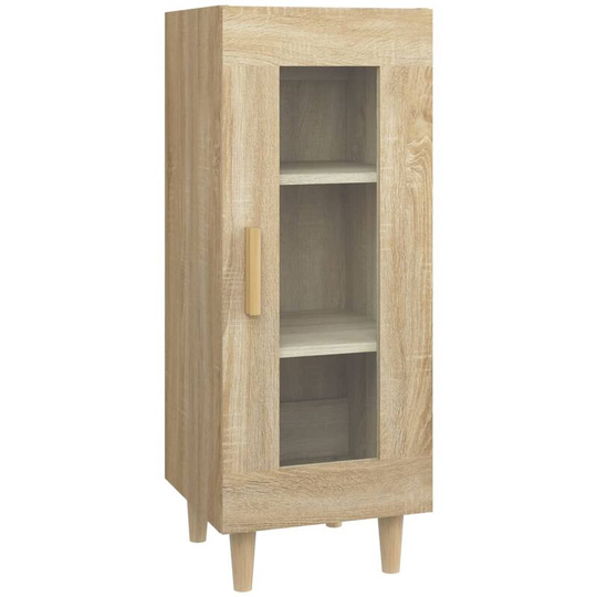 Sideboard Sonoma Oak 34.5x34x90 cm Engineered Wood Vidaxl Brown