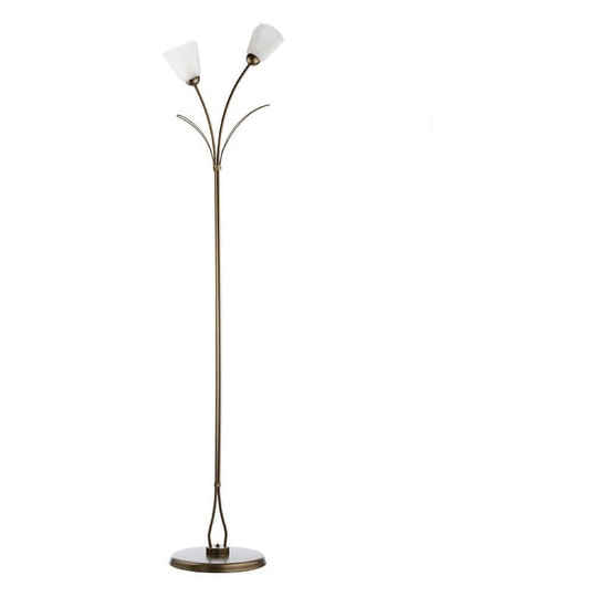 Onli Lighting - Onli Antea 2 Light Multi Arm Floor Lamp, Meteorite