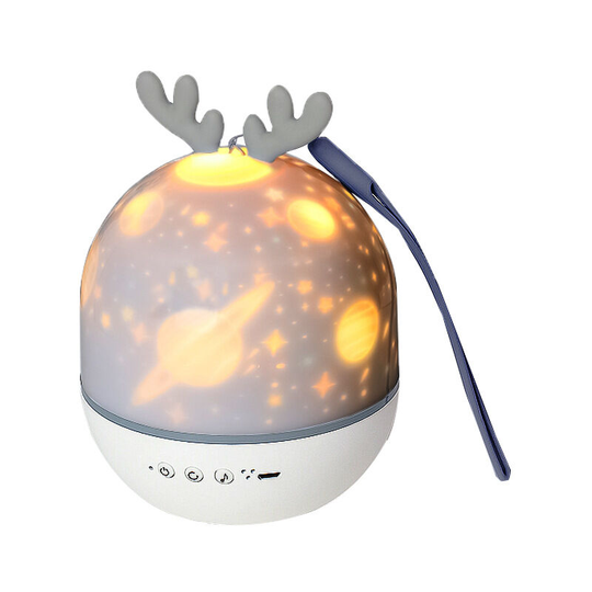 Baby Projector Night Light, Led Night Musical Lamp 360 Rotation
