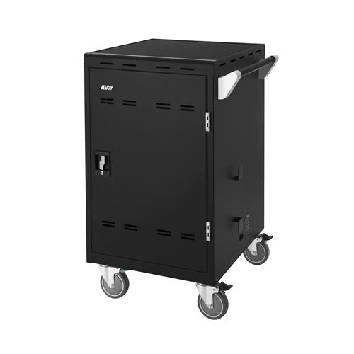 AVer E24C Black Notebook/Tablet Multimedia cart/trolley