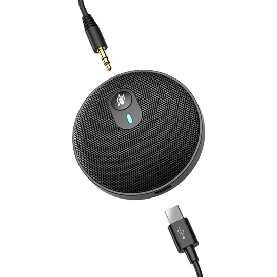 Asupermall - U3 usb Omni-directional Condenser Microphone Mic for Meeting Business Conference Computer Desktop Laptop pc Voice Chat Video Games Live