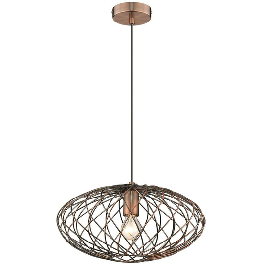 Whitby L40 Antique Copper Pendant Light 1 Lights