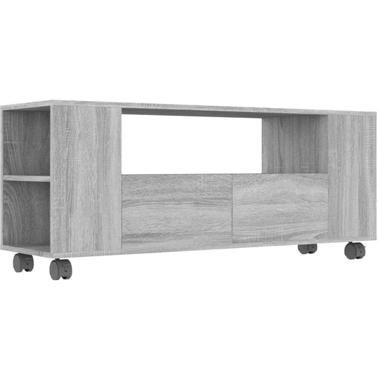 Tv Cabinet Grey Sonoma 120x35x43 cm Engineered Wood Vidaxl Grey