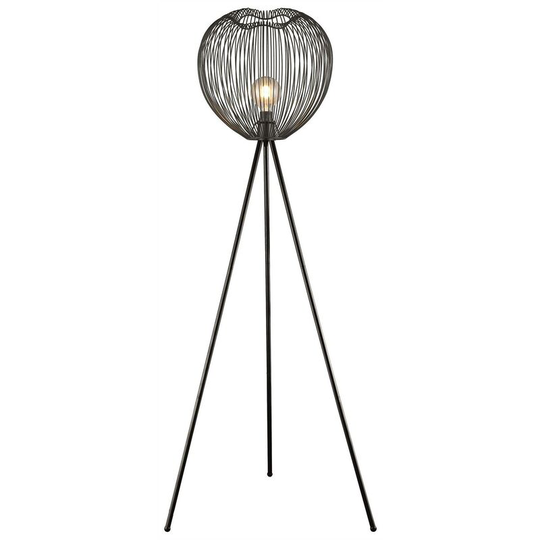 17-spring Lighting - Matt black floor lamp leeds 1 Lights