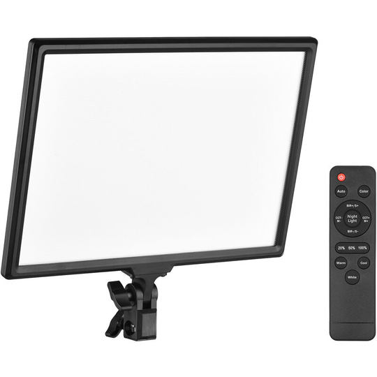 Asupermall - 14 Inch Square led Video Light Panel 90W Studio Photography Fill Light 272pcs led Beads 3000K-6000K Dimmable CRI90+ with Power Adapter