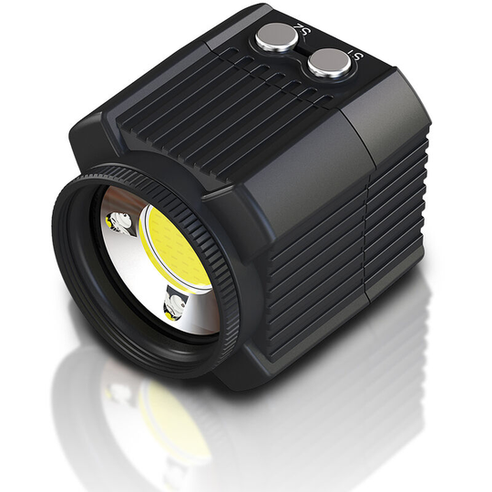 Asupermall - Mini Rechargeable led Video Light Diving Photography Lamp Underwater 60M Waterproof IPX8 Camping Lighting for dji Drone/ GoPro/ dslr