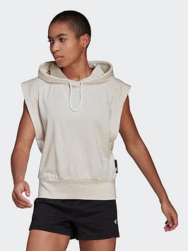 Adidas Studio Lounge Hooded Tee