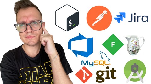 . Web, Mobile, Postman, SQL, Git, Bash
