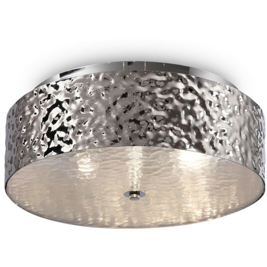 Maytoni Modern - Ripple Modern Ripple 3 Light Chrome Ceiling Lamp