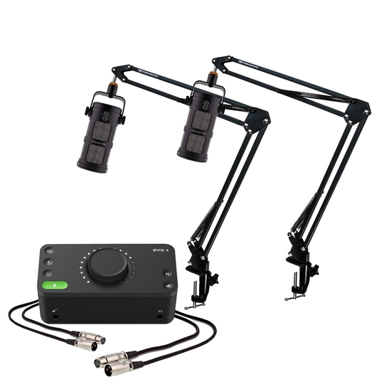 Sontronics Podcast Pro Podcast Bundle with EVO 4 Interface