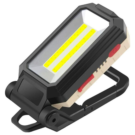 Cob Work Light, 10W Portable Rechargeable Magnetic Flashlight with usb for Car Repair, Fishing, Camping, Hiking